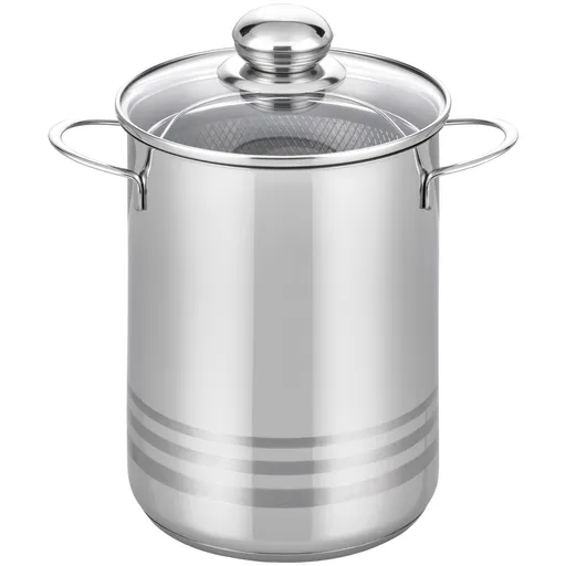 Elo 22616 Basic Oală pentru sparanghel din oțelinoxidabil Brillant 16 cm, 4 l