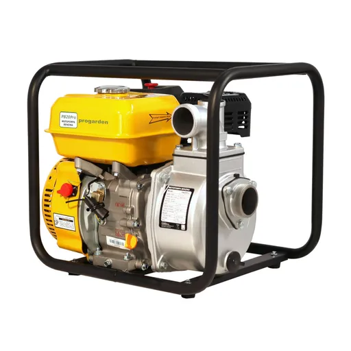 Motopompa benzina  2"/50mm, pornire la sfoara, H refulare 32m,debit, 550 l/min, ProGARDEN PB20PRO