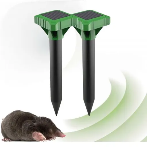 Pachet 2 x 70015 aparat anti cartite serpi soareci sobolani solar cu vibratii si ultrasunete