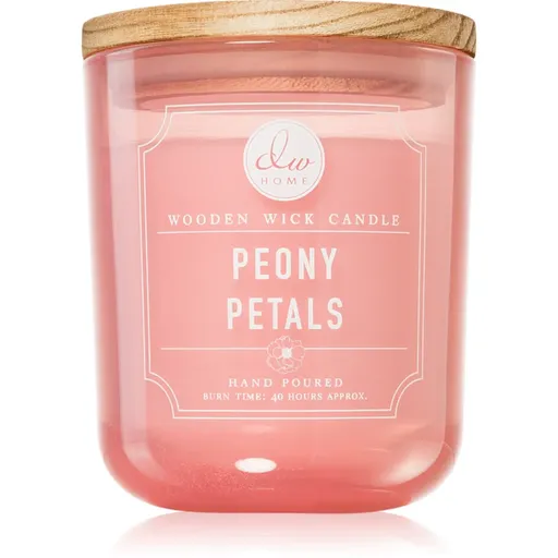 DW Home Signature Peony Petals lumânare parfumată 326 g