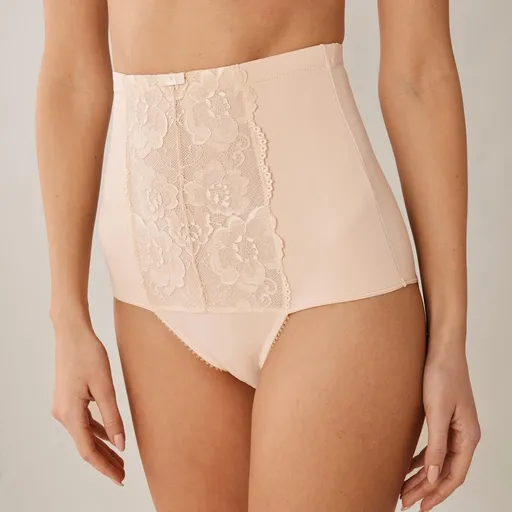 Chiloți compresivi din dantelă cu talie înaltă