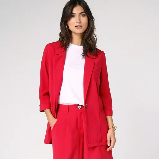 Blazer Airy cu mâneci 3/4