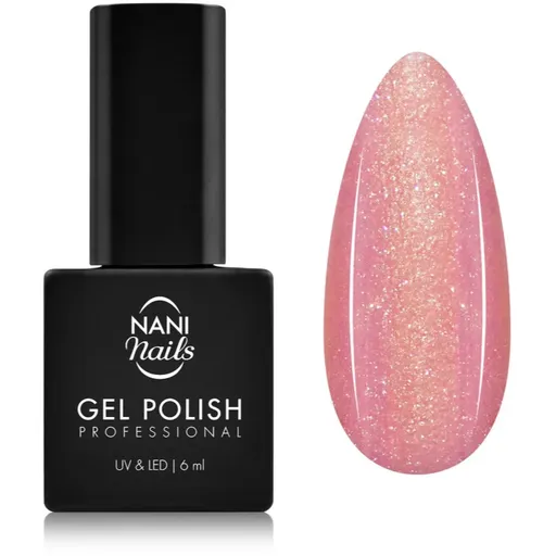 NaniNails NANI Professional lac de unghii sub forma de gel culoare Hollywood Blush 6 ml