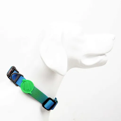 Zgarda pentru câini, Paws & Whiskers, Amazon, Poliester, Multicolor