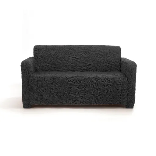 Husă extra extensibilă cu model în relief pentru fotoliu/ canapea cu cotiere