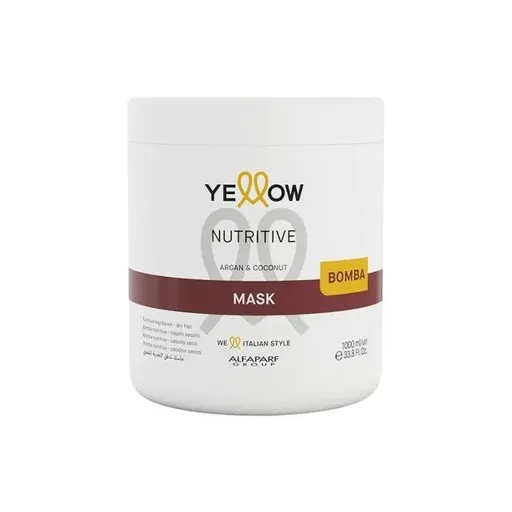 Masca de Par Nutritiva pentru Parul Uscat Yellow Nutritive, 1000 ml