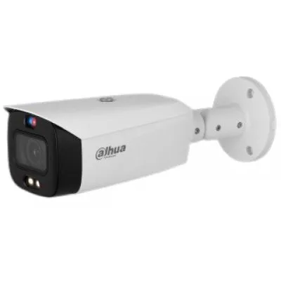 Camera IP Dahua IPC-HFW3549T1-ZAS-PV-27135-S5, 5MP, 2.7-13.5mm, Dual Light (IR+WL 60m), WizSense, microfon, Active Deterrence, slot card, PoE, IP67