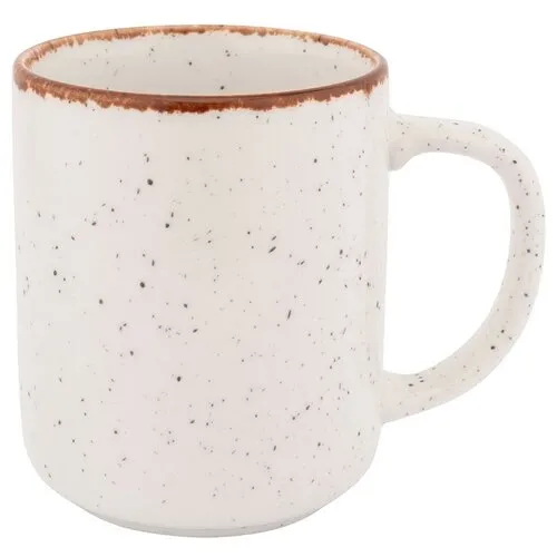 Altom Cană din porțelan Reactive Ivory, 400 ml