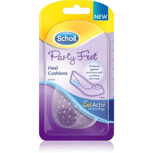 Scholl GelActiv Party Feet pernuțe de gel sub călcâi 1 pereche