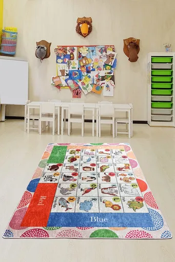 Covor, Tiere 200 x 290, 200x290 cm, Multicolor