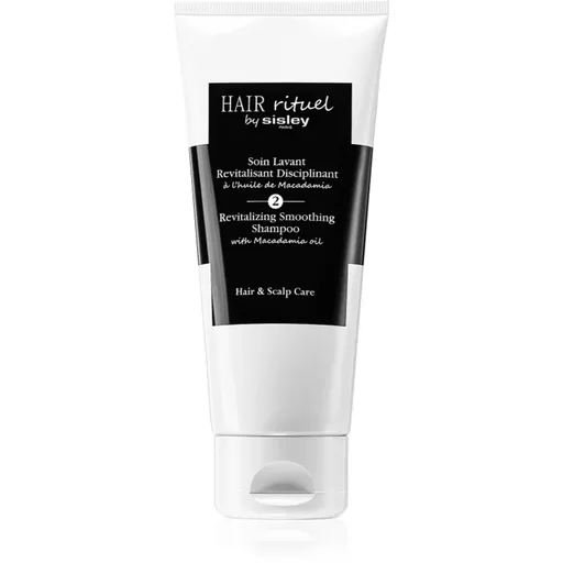 Hair Rituel by Sisley Revitalizing Smoothing Shampoo with Macadamia oil sampon pentru indreptarea parului pentru toate tipurile de păr 200 ml