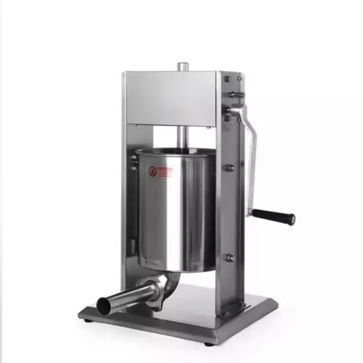 Aparat Umplut Carnati Inox, Profesional, Profi Line, 3 Kg, 2 Viteze de Umplere, 4 Palnii Inox, HENDI