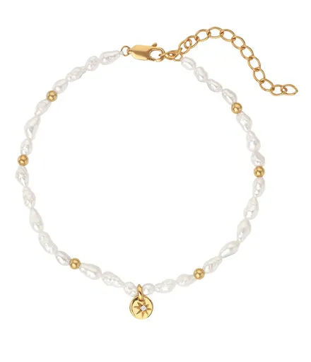 Hot Diamonds Brățară de lux cu perle cu diamant Jac Jossa Soul DL647