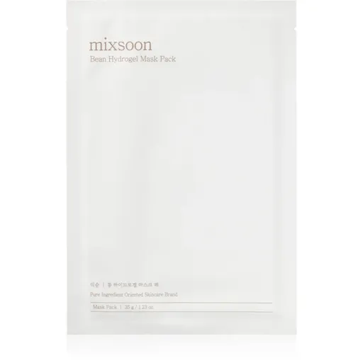 mixsoon Bean Hydrogel Mask Pack mască intensă cu hidrogel pentru luminozitate si hidratare 35 g