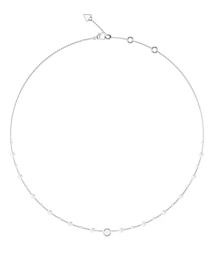 Guess Colier fermecător cu perle Tiny Pearly JUBN05515JWRHT/U