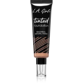 L.A. Girl Cosmetics Tinted Foundation cremă hidratantă nuanțatoare culoare Medium Beige 30 ml