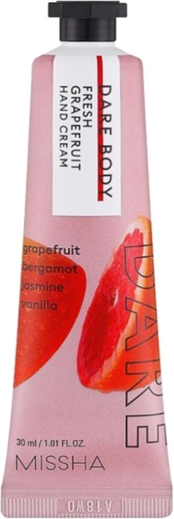 Missha Cremă de mâini hidratantă Dare Body Fresh Grapefruit (Hand Cream) 30 ml