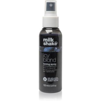 Milk Shake Icy Blond Toning Spray spray neutralizeaza tonurile de galben 100 ml