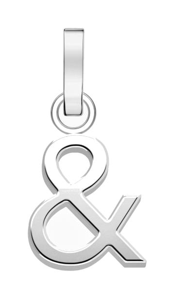 Rosefield Pandantiv din oțel "&" The Pendant PE-Silver-Ampersand