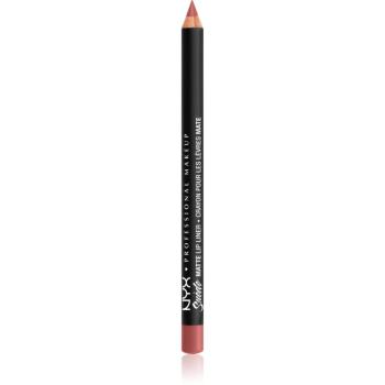 NYX Professional Makeup Suede Matte  Lip Liner dermatograf mat de buze culoare 53 Brunch Me 1 g