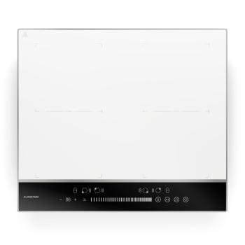 Klarstein DualTone Flex Plită cu inducție, Zonă Flex, Afișaj LED, Control prin glisoare, 7200 W