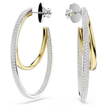 Swarovski Cercei rotunzi bicolori cu zirconi Hyperbola 5702400