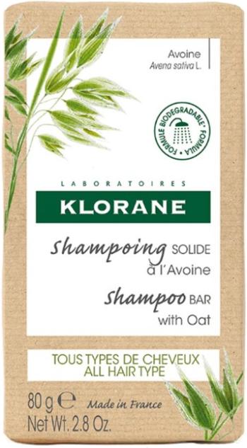 Klorane Șampon solid Ovăz (Shampoo Bar) 80 g