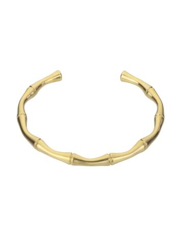 Emily Westwood Brățară solidă placată cu aur pentru femei Adaline EWB23063G
