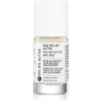 Nailmatic Bye Bye Glitter Peeling bază pentru vopsit 8 ml