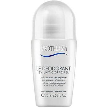 Biotherm Antiperspirant roll-on fără parabeni (Lait Corporel Le Déodorant) 75 ml