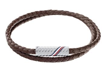 Tommy Hilfiger Brățară stilată dublă din piele 2790468