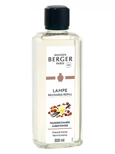 Maison Berger Paris Umplere pentru lampă catalitică Amber Powder (Lampe Recharge/Refill) 500 ml