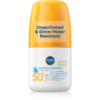NIVEA SUN Sensitiv lapte de soare pentru copii roll-on SPF 50+ 50 ml