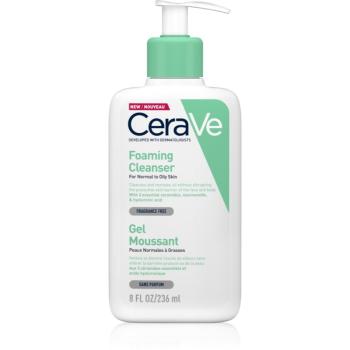 CeraVe Cleansers gel spumant de curatare pentru piele normala si grasa 236 ml