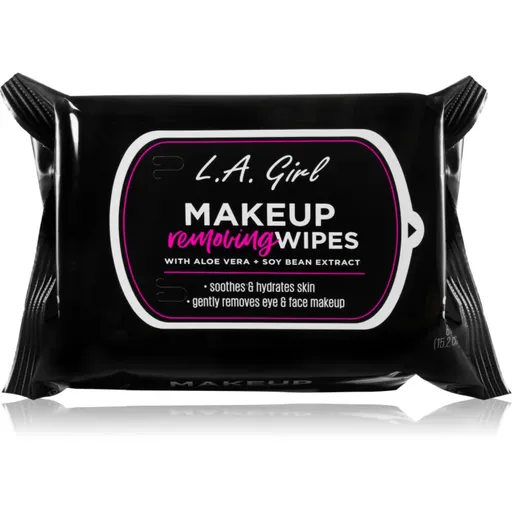 L.A. Girl Cosmetics Makeup Removing Wipes șervețele demachiante pentru make-up 30 buc