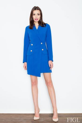 Palton pentru femei M447 blue