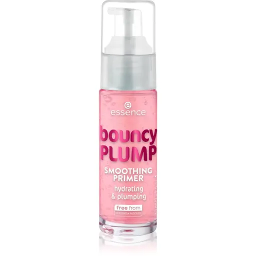 essence bouncy PLUMP baza hidratantă de machiaj pentru strălucirea și netezirea pielii 30 ml