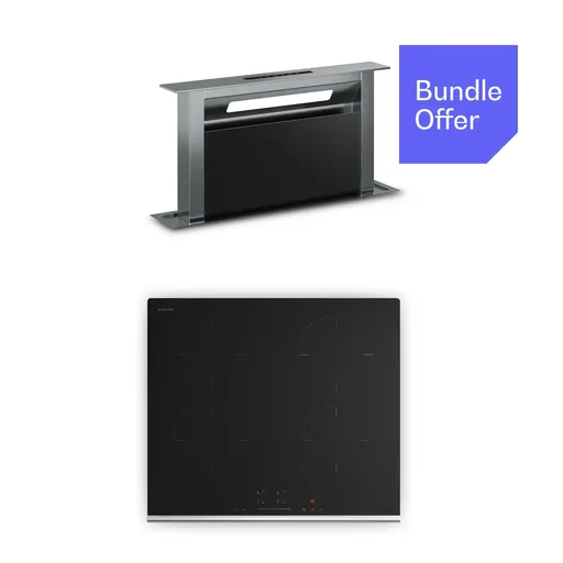 Klarstein Verosteel plită cu inducție + hota Verosteel | 60 cm