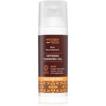 WoodenSpoon Skin Nourishment ulei de corp hranitor pentru un bronz intens 50 ml