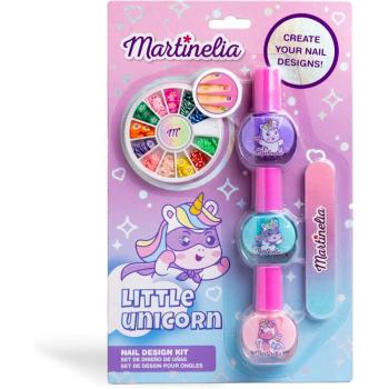 Martinelia Little Unicorn Nail Design set pentru unghii pentru copii