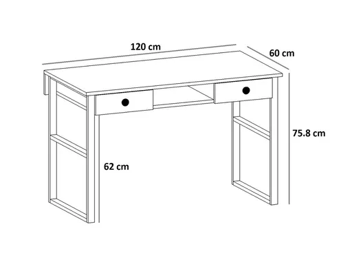 Set scaune 4 piese, Hanah Home, Rubi, Galben/Negru