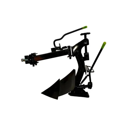 Plug reversibil cu un brazdar reglabil pentru motocultor