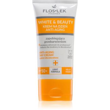 FlosLek Pharma White & Beauty crema de zi impotriva petelor pigmentare SPF 50+ 30 ml