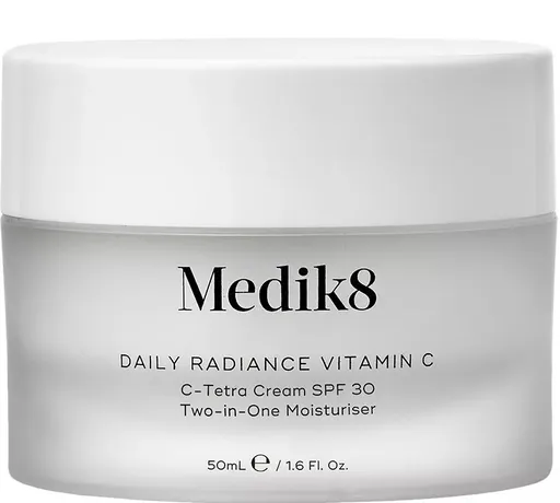 Medik8 Cremă hidratantă 2 în 1 Daily Radiance Vitamin C SPF 30 (Moisturizing Cream) 50 ml