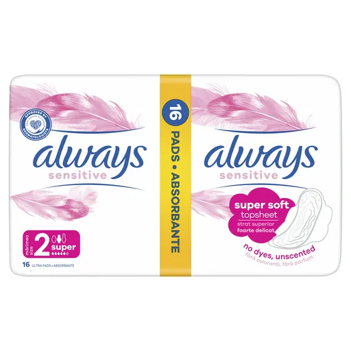 Always Absorbante igienice Ultra Sensitive Normal Duo 16 buc