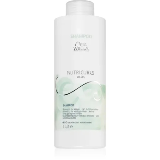 Wella Professionals Nutricurls Waves sampon hidratant pentru parul cret 1000 ml