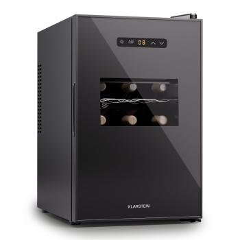 Klarstein Silent Vino 15 Uno, răcitor de vinuri, 39 l / 15 sticle, 5-18 °C, tactil