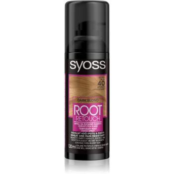 Syoss Root Retoucher culoare de uniformizare pentru rădăcini Spray culoare Dark Blonde 120 ml