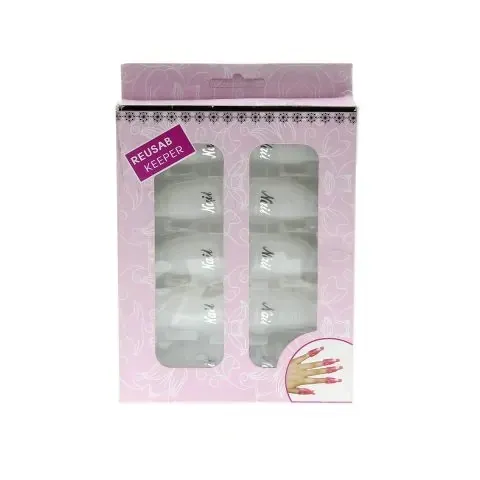 Clips Indepartarea Ojei Semipermanente, Global Fashion, Alb