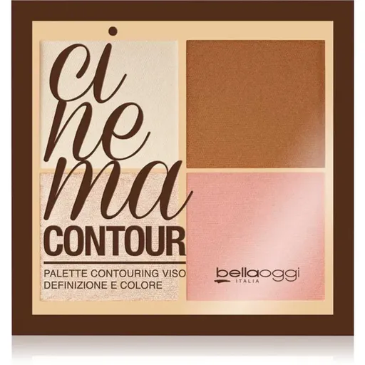 bellaoggi Cinema Contour paletă pentru contur și iluminare 12.5 g